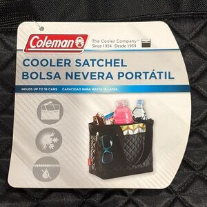 Coleman Black Cooler Satchel